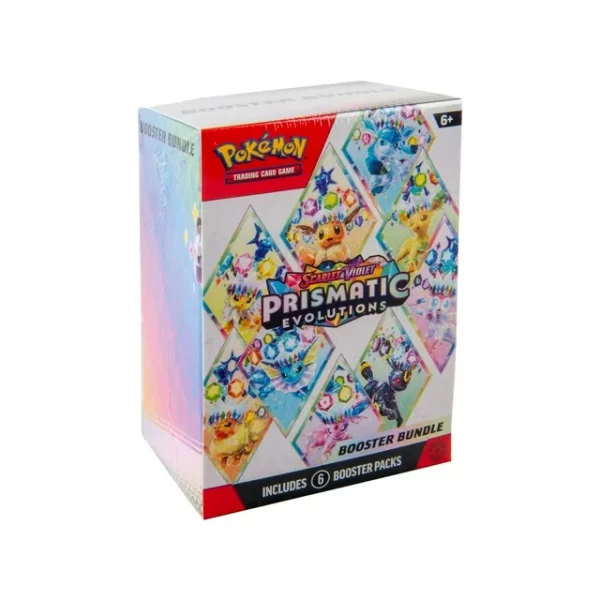 Pokemon Trading Card Games Scarlet Violet 8.5 Prismatic Evolution Booster Bundle